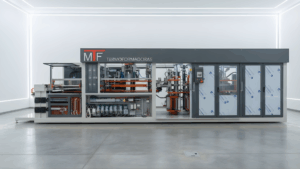 tipos de termoformadora vácuo pressão bobina MTF