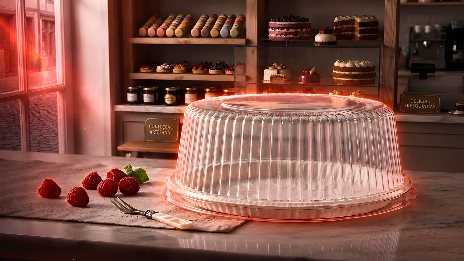 Termoformadora para Confeitaria